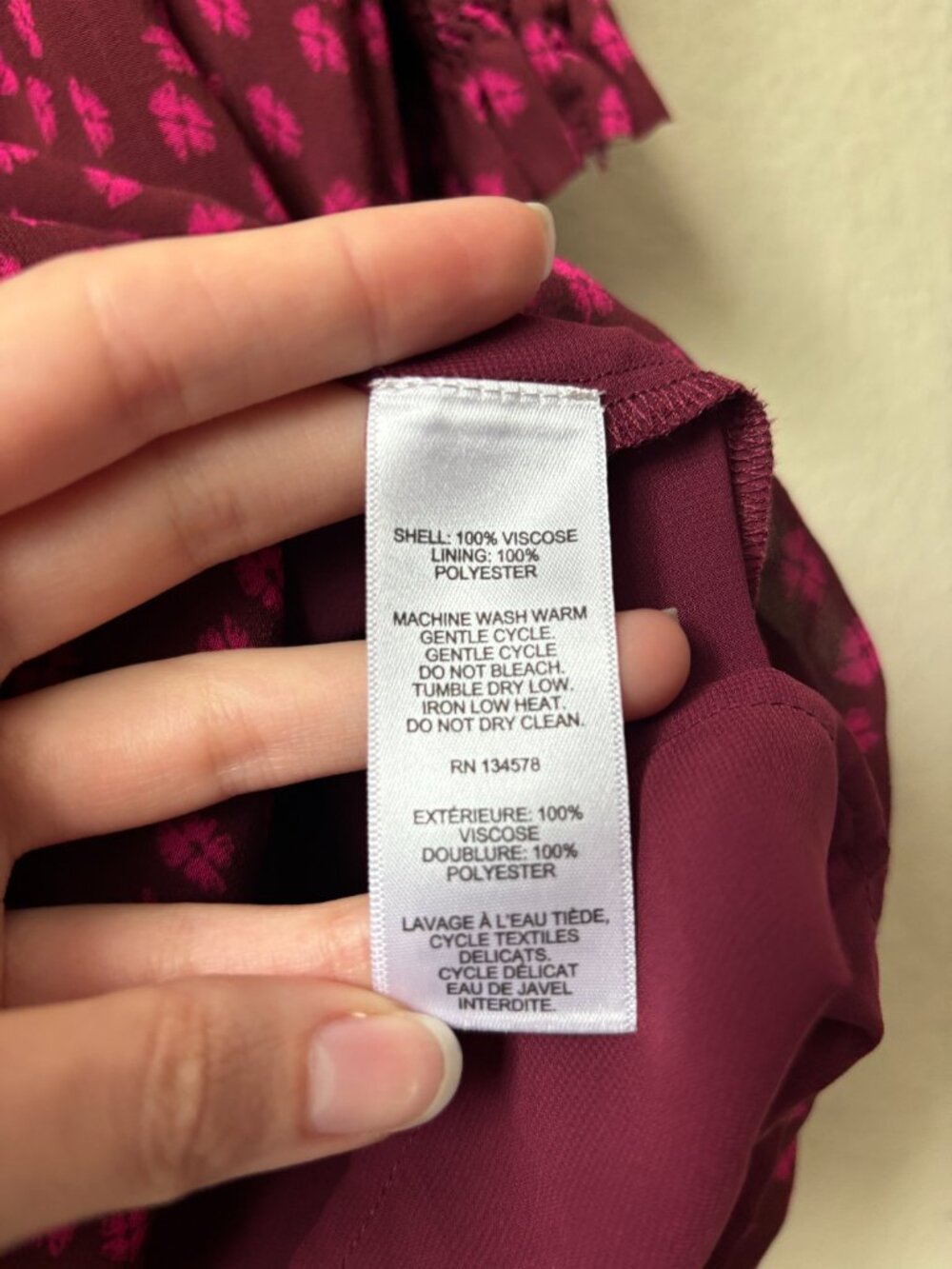 Vineyard Vines XL Faux Wrap Long Sleeve Tiered Mini Dress - Picture 10 of 13